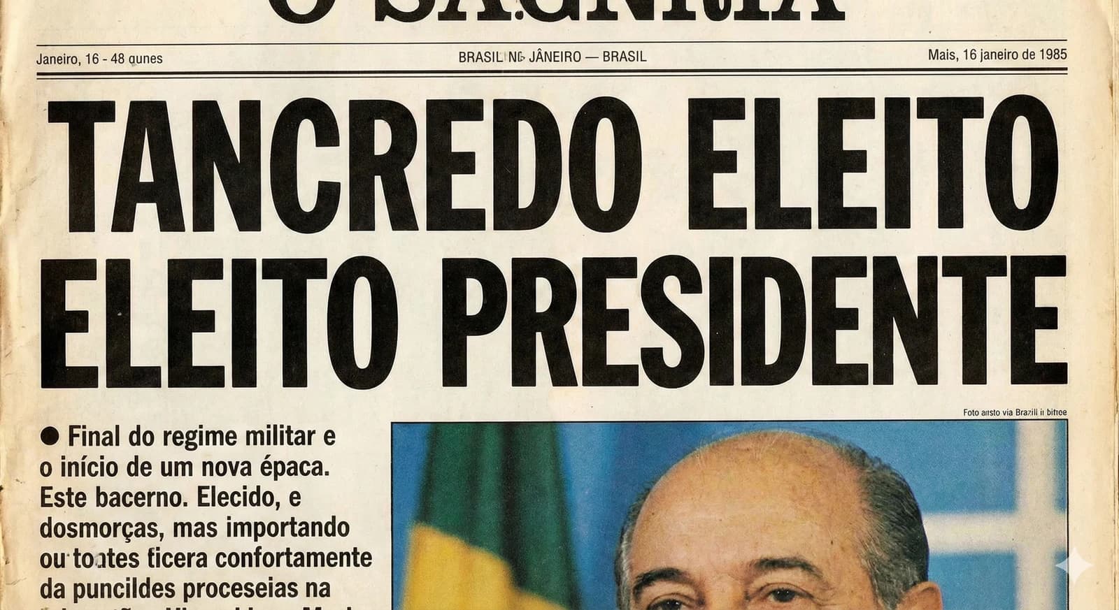 Fim da Ditadura Militar
