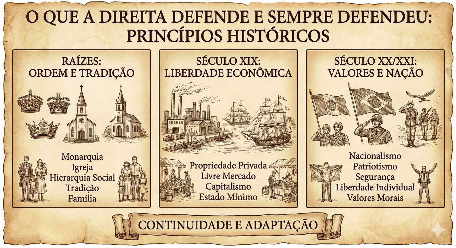 Princípios Históricos da Direita